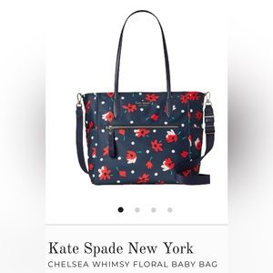 Kate Spade Chelsea Whimsy Floral Baby Bag